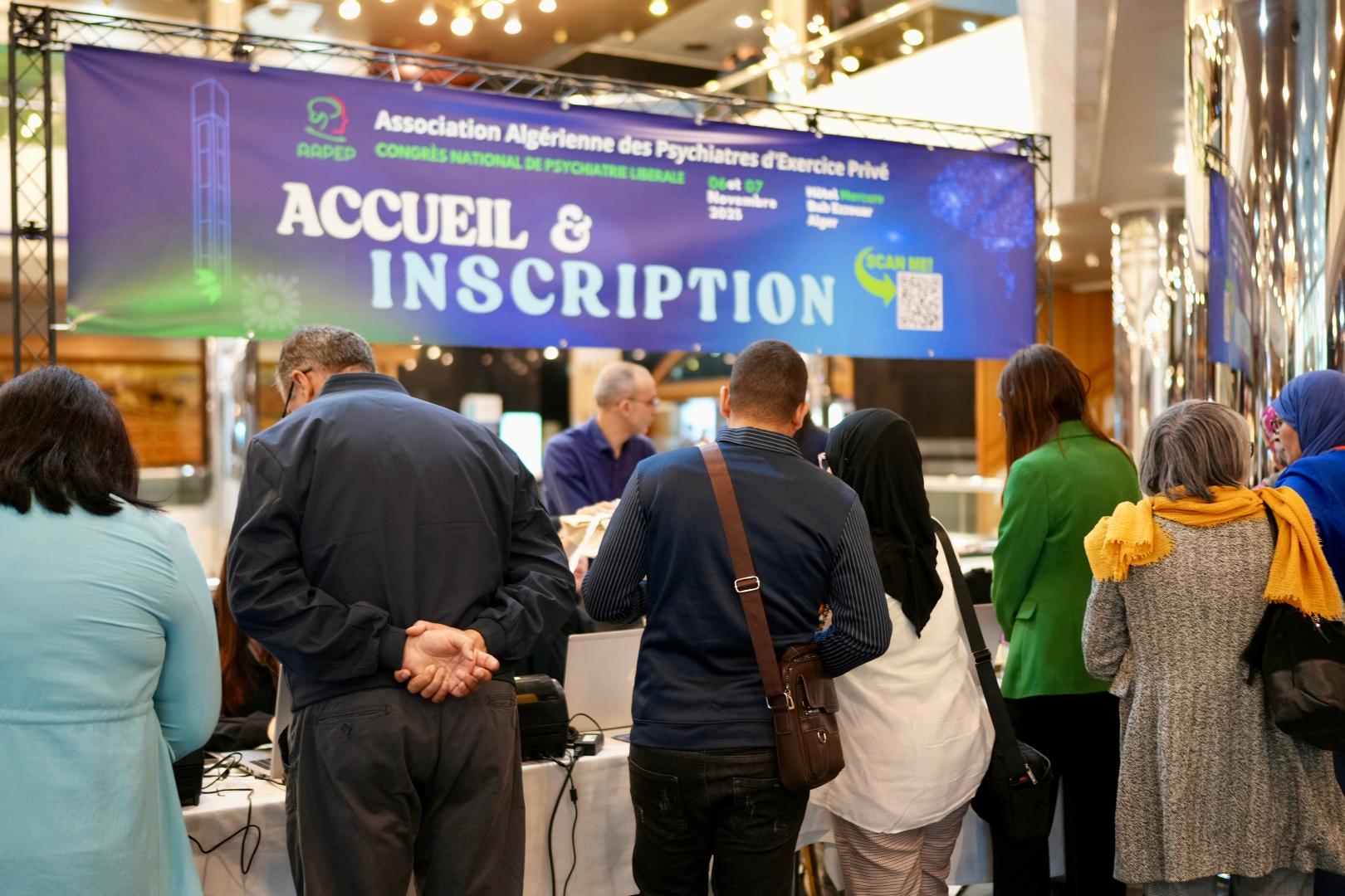 Accueil et inscription